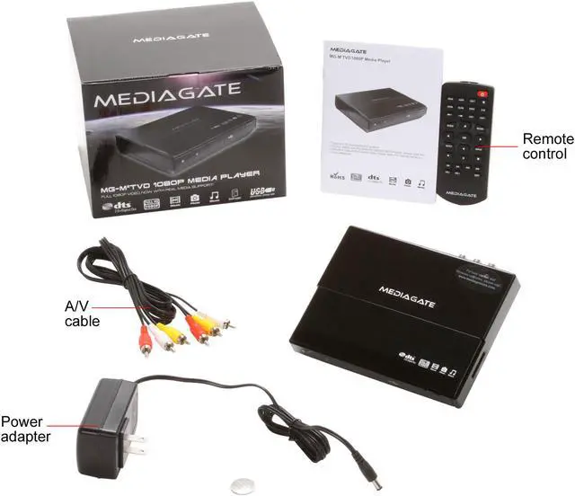Alt view image 10 of 10 - MEDIAGATE M2TVD Digital Set-Top Box