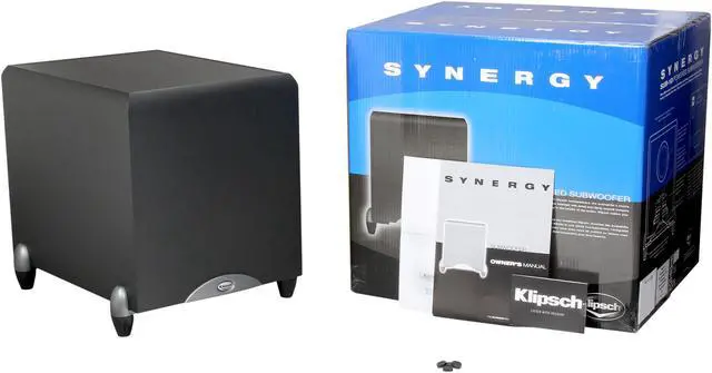 Alt view image 6 of 6 - Klipsch Synergy Sub-10 420W 10" Subwoofer Black