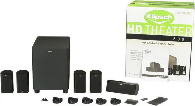Alt view image 15 of 15 - Klipsch HD 500 5.1 High Definition Theater system