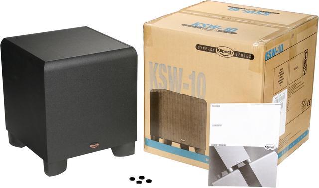 Alt view image 6 of 6 - Klipsch KSW-10 10-Inch 225 Watt Subwoofer Single