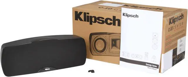 Alt view image 6 of 6 - Klipsch Synergy C-10 Center-channel Speaker Single