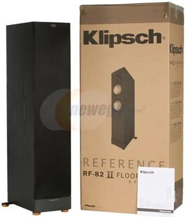 Alt view image 6 of 6 - Klipsch RF-82 II Reference Series Floorstanding Loudspeaker (Black)