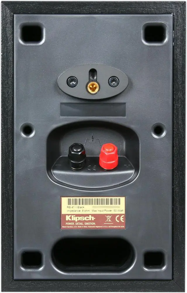 Alt view image 5 of 6 - Klipsch Reference RB-41 II Bookshelf Speaker Pair