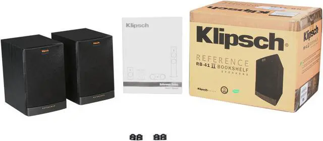 Alt view image 6 of 6 - Klipsch Reference RB-41 II Bookshelf Speaker Pair