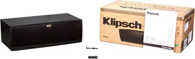 Alt view image 6 of 6 - Klipsch Reference RC-52 II Center Speaker, black ash wood grain vinyl Each