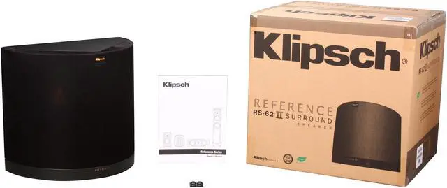 Alt view image 6 of 6 - Klipsch Reference RS-62 II Surround Speaker, Matte Black Vinyl Single