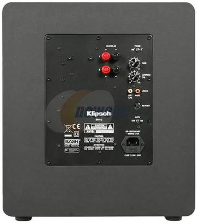 Alt view image 5 of 6 - Klipsch SW-112 Reference Series 12-Inch Powered subwoofer