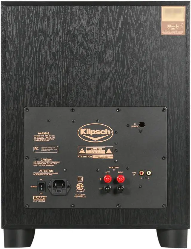 Alt view image 5 of 7 - Klipsch Reference RW-12d 12" Powered Subwoofer Each w/ New box