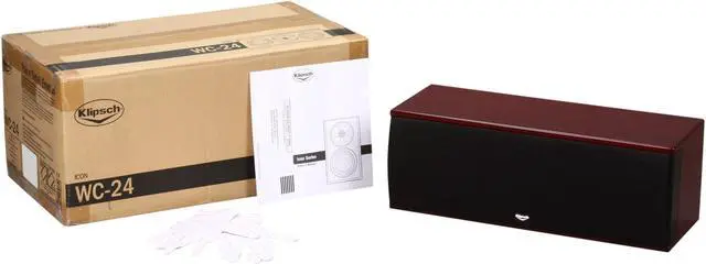 Alt view image 6 of 6 - Klipsch WC-24 Icon-W Series Cabernet Center Speaker Each