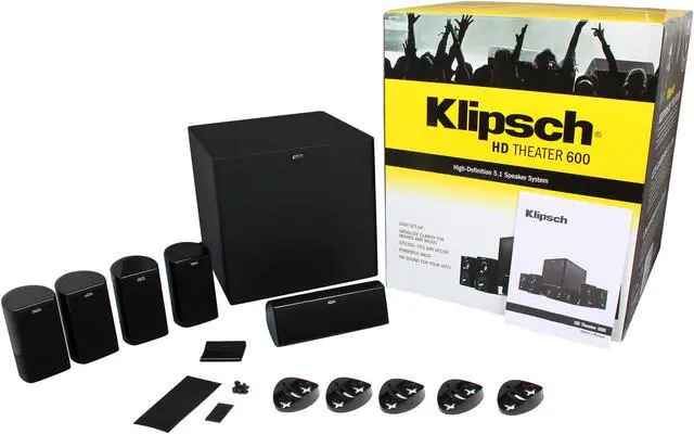 Alt view image 15 of 15 - Klipsch HD Theater 600 Home Theater System