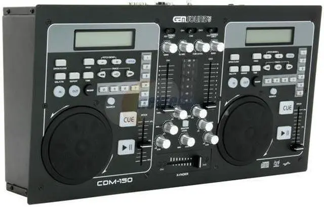 Main image of GEM SOUND CDM-150 Dual CD Player with Mixer