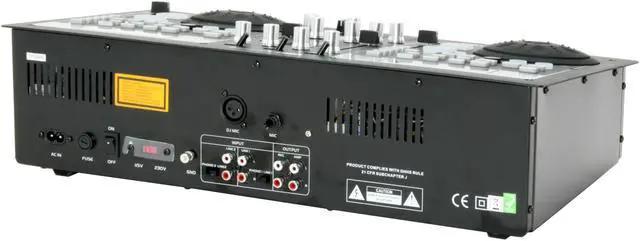 Alt view image 4 of 11 - GEM SOUND CDM-150 Dual CD Player with Mixer