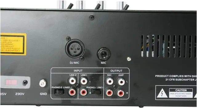 Alt view image 6 of 11 - GEM SOUND CDM-150 Dual CD Player with Mixer