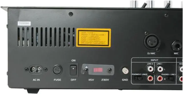 Alt view image 7 of 11 - GEM SOUND CDM-150 Dual CD Player with Mixer