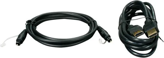 Alt view image 2 of 2 - Nippon Labs Premium High Performance HDMI Cable 6 ft. HDMI TO HDMI Cable and 6 ft. Pro A/V Premium Toslink Digital Optical SPDIF Audio Cable (Combo Pack) 6 feet