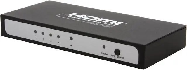 Main image of FuchiComm HS-V3A0-A 4 Port HDMI v1.3 Switch w/ Gold Plated Port & IR Remote