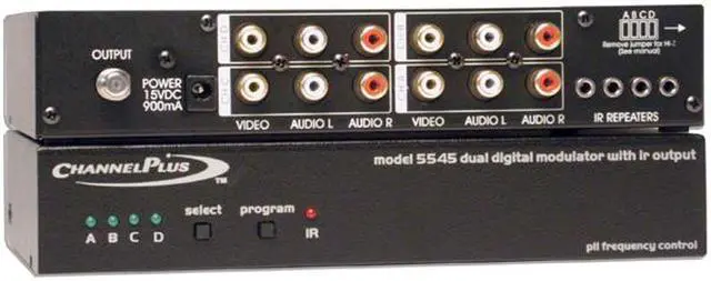 Main image of Channel Plus - 4 Channel Video Modulator w/ IR (5545)