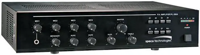 Main image of 7-Zone 260 Watt Commercial Amplifier