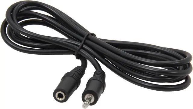 Alt view image 2 of 3 - Link Depot AUDIO-6-3.5MM-MF 6 ft. 3.55MM STEREO PLUG/JACK