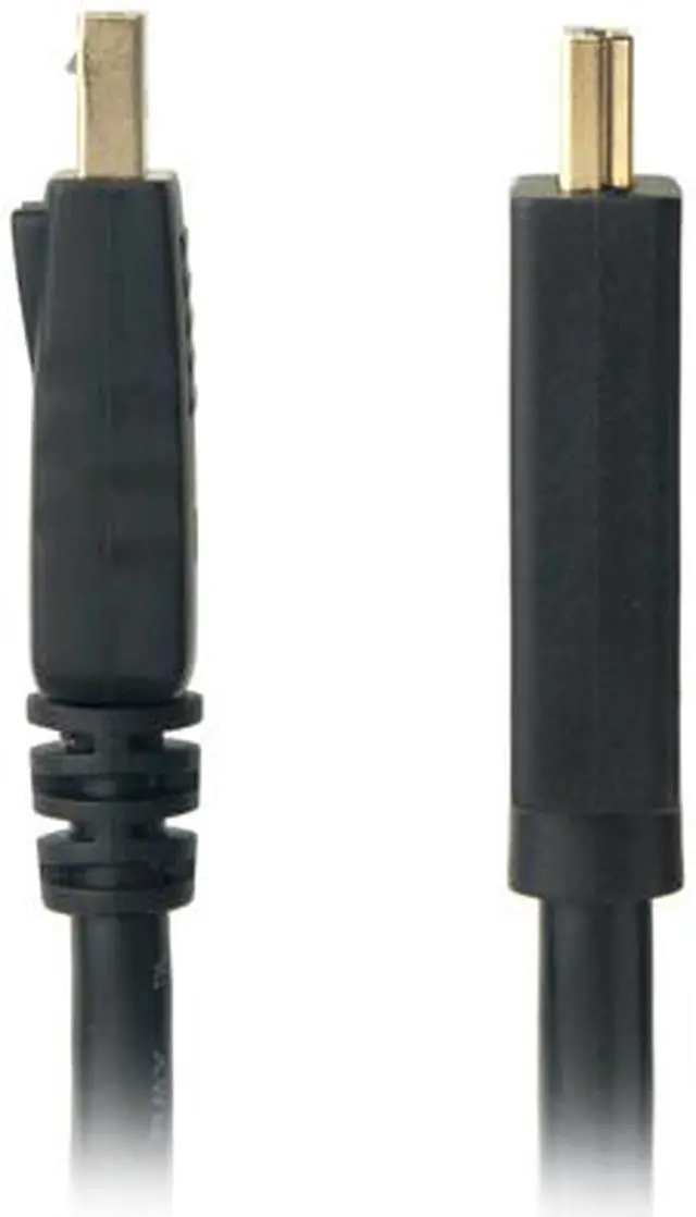 Alt view image 3 of 11 - Omni Gear DP-6-HDMI 6 ft. Black DisplayPort to HDMI Cable Male to Male