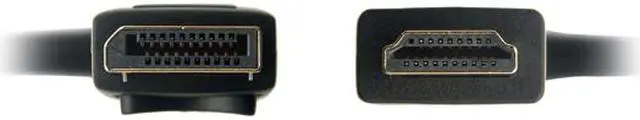 Alt view image 4 of 11 - Omni Gear DP-6-HDMI 6 ft. Black DisplayPort to HDMI Cable Male to Male