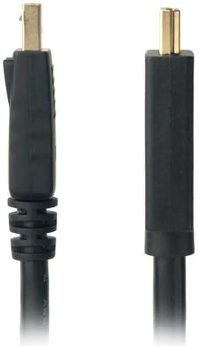 Alt view image 3 of 11 - Omni Gear DP-15-HDMI 15 ft. Black DisplayPort to HDMI Cable Male to Male