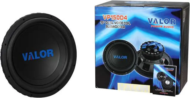 Alt view image 5 of 5 - VALOR 15" 900W Car Subwoofer