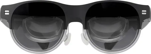 Alt view image 8 of 12 - ASUS AirVision M1 Smart AR Glasses - 100" Micro-OLED Wearable Display, 1100 nits, Multi-Screen, Speakers, USB-C, Magnetic Shade, Designed for ROG Ally/Steam Deck/PC/iPhone 16/15/Android/Mac/Tablet