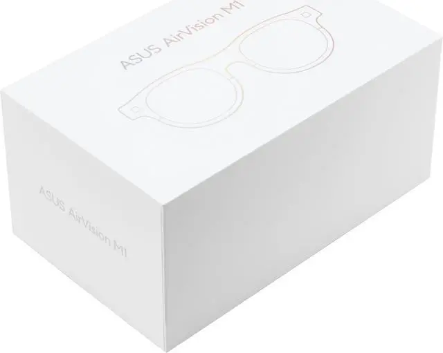 Alt view image 11 of 12 - ASUS AirVision M1 Smart AR Glasses - 100" Micro-OLED Wearable Display, 1100 nits, Multi-Screen, Speakers, USB-C, Magnetic Shade, Designed for ROG Ally/Steam Deck/PC/iPhone 16/15/Android/Mac/Tablet