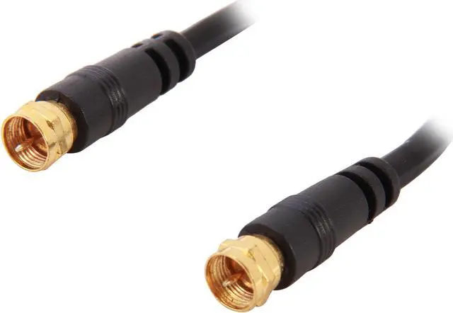Main image of BYTECC RG59-12 12 ft. F-Type RG-59 (75 ohm Coaxial) Screw on RF Cable Male to Male - OEM