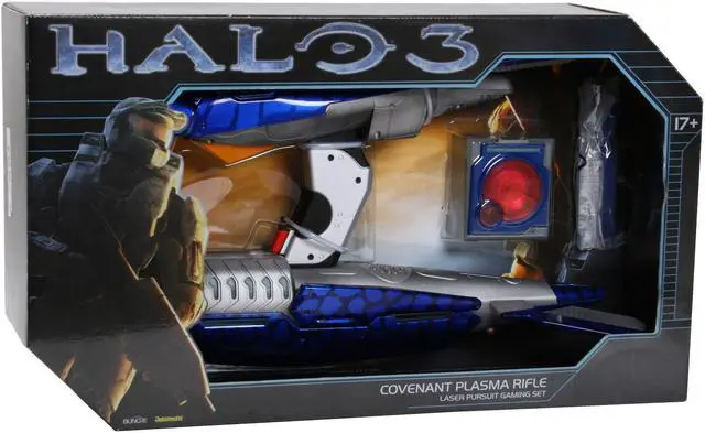 Alt view image 12 of 12 - Halo 3 Plasma Rifle & Target Set Toy