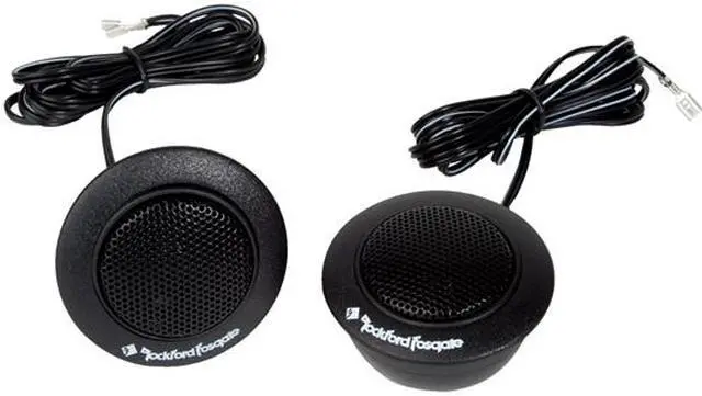 Main image of Rockford Fosgate Tweeter 80 Watts Peak Power Car Tweeter Kit