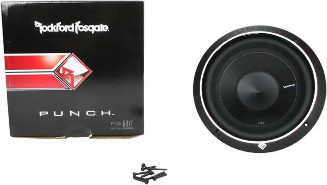 Alt view image 5 of 5 - Rockford Fosgate 10" 600W Car Subwoofer