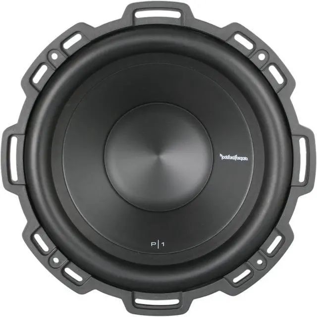 Alt view image 2 of 5 - NEW ROCKFORD FOSGATE P1S4-10 10" 500 Watt 4-Ohm Car Audio Subwoofer Sub P1S410