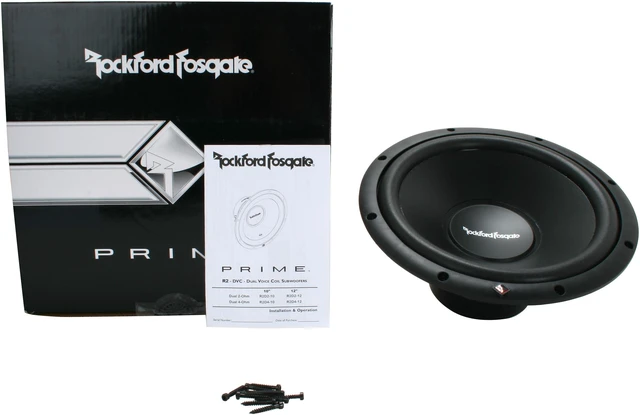Alt view image 5 of 5 - Rockford Fosgate R2D4-12 12" 500W Car Subwoofer