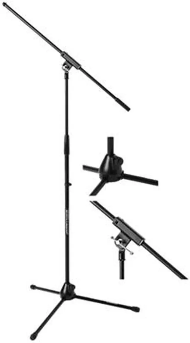 Alt view image 2 of 2 - Ultimate Support JS-MCFB100 Tripod Microphone Stand with Fixed-Length Boom