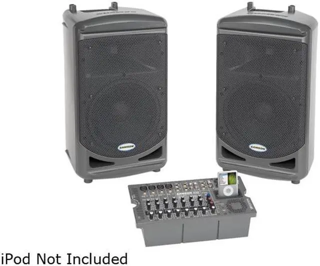 Alt view image 2 of 2 - Samson Expedition Portable PA System - 500 Watt, 10-Channel
