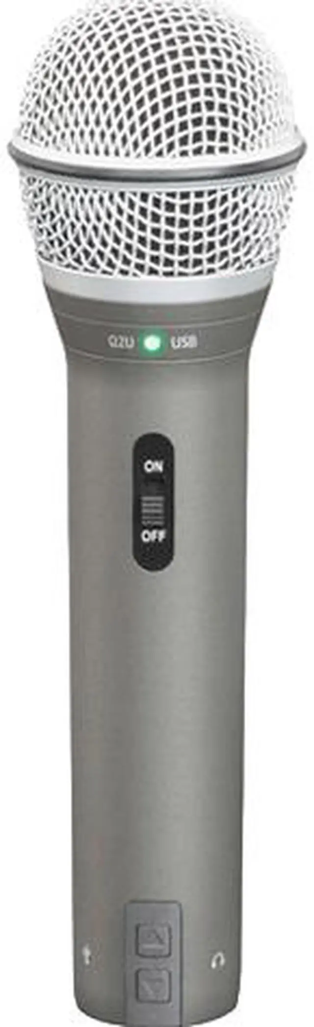Alt view image 2 of 6 - Samson Q2U Dynamic USB Microphone with Accessories