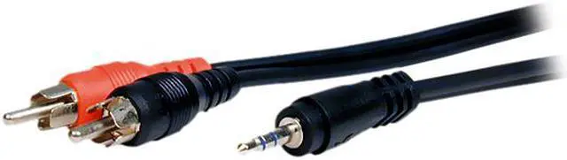 Main image of Comprehensive MPS-2PP-6ST 6 ft. 3.5mm Stereo to 2 RCA Cable Male to Male
