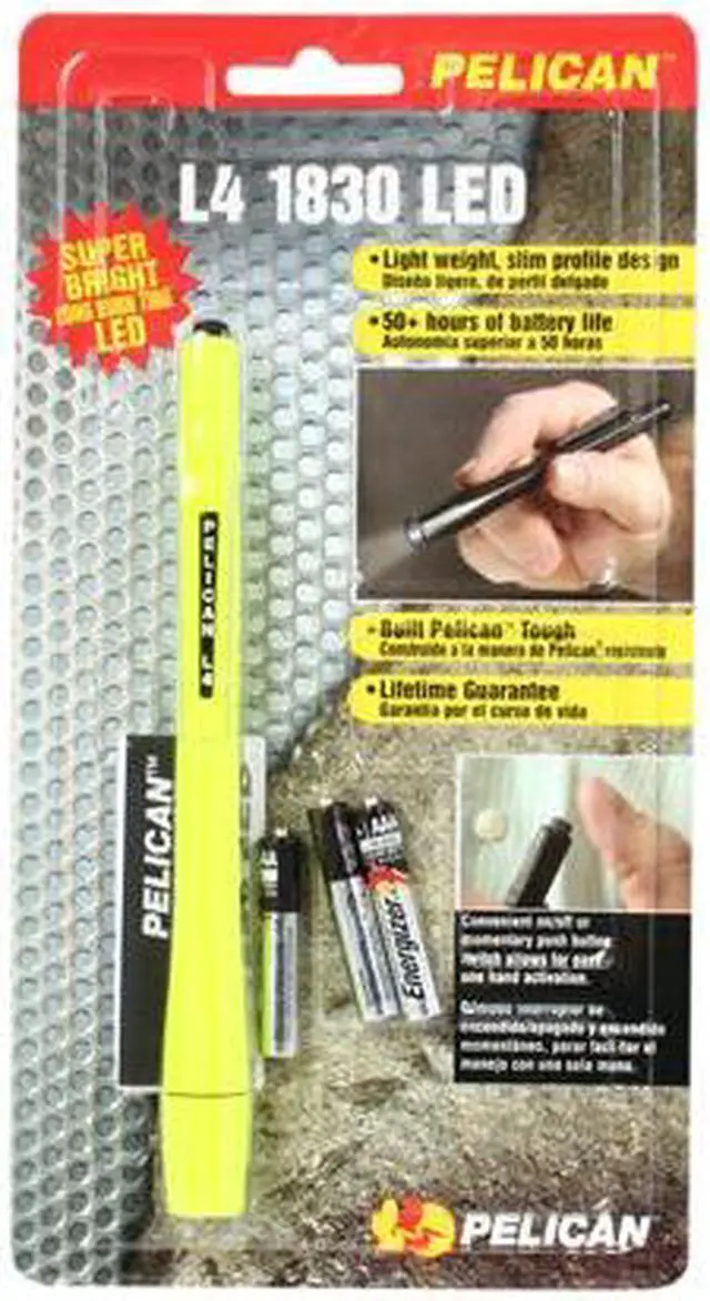 Alt view image 3 of 3 - Pelican 1830-010-245 L4 1830 Led Flashlight Yellow