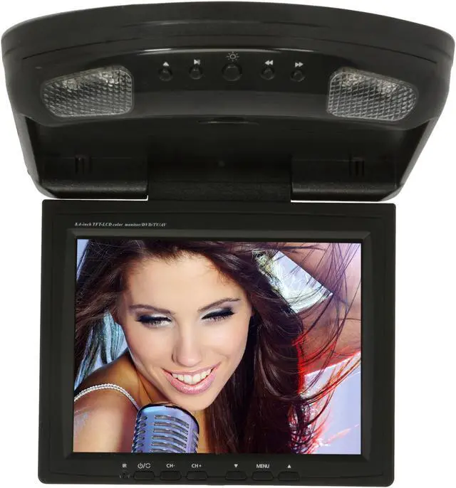 Alt view image 2 of 6 - Drive Mobile Entertainment 8.4" Flip-Down LCD w/Buit-in DVD Player