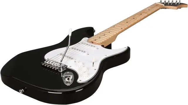Alt view image 4 of 8 - Silvertone Citation Electric Guitar and Amp Package-Black