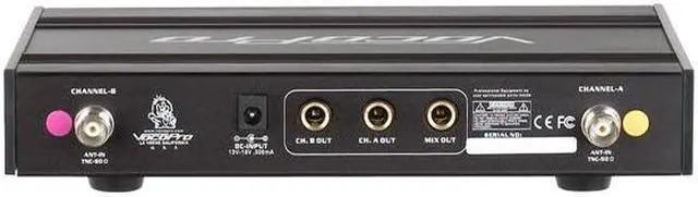 Alt view image 2 of 4 - VocoPro UHF-3200 UHF-Dual Channel Wireless Microphone System