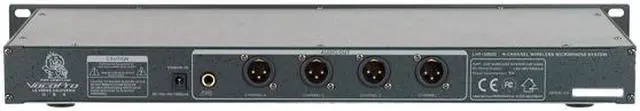Alt view image 2 of 4 - VocoPro UHF-5800 Professional 4-Channel UHF Wireless Microphone System