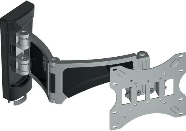 Main image of Diamond BUC151 Black 14" - 37" Double Hinge Swivel Articulating Wall Mount