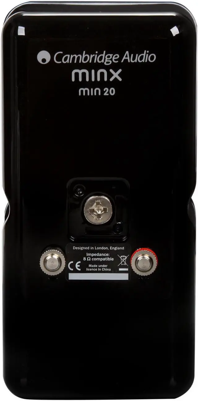 Alt view image 6 of 13 - Cambridge Audio Minx S325 5.1-Channel Satellite Subwoofer System in Gloss Black Lacquer Finish System