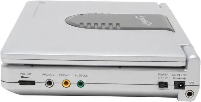 Alt view image 5 of 9 - SuperSonic SC-299TDVD 7" Portable DVD Player with TV Tuner