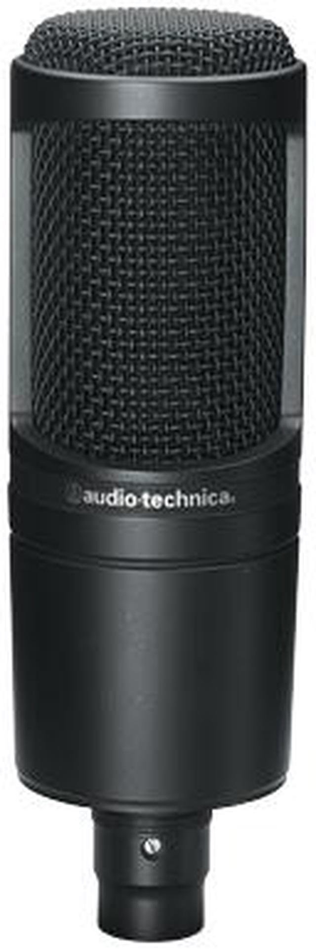 Audio-Technica AT2020 Cardioid Condenser Microphone - Newegg.com