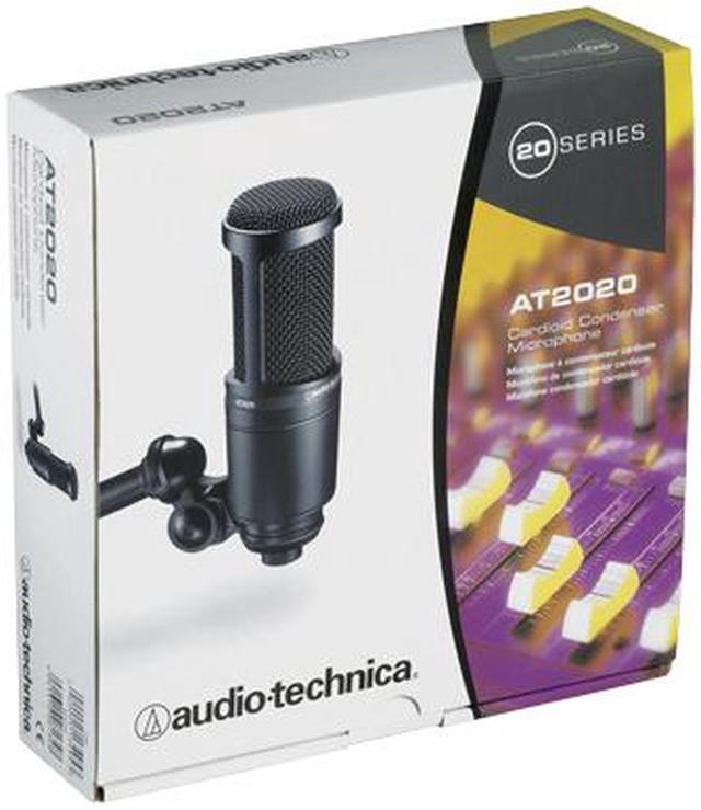 Alt view image 4 of 4 - Audio-Technica - Cardioid Condenser Microphone (AT2020)