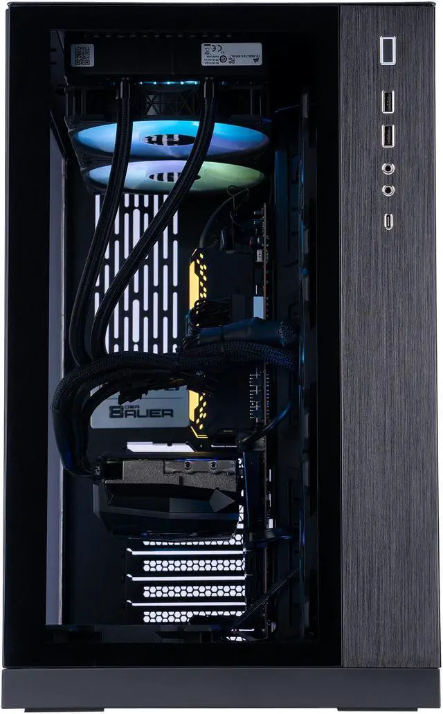 Alt view image 2 of 8 - ADENINE Alpha001 Gaming Desktop - AMD Ryzen 9 5950X, GeForce RTX 3090 Trinity OC 24GB, AMD X570 ATX Motherboard